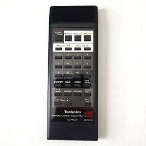 Technics Remote Control EUR64765 CD Player Transmitter TESTED/WORKS
